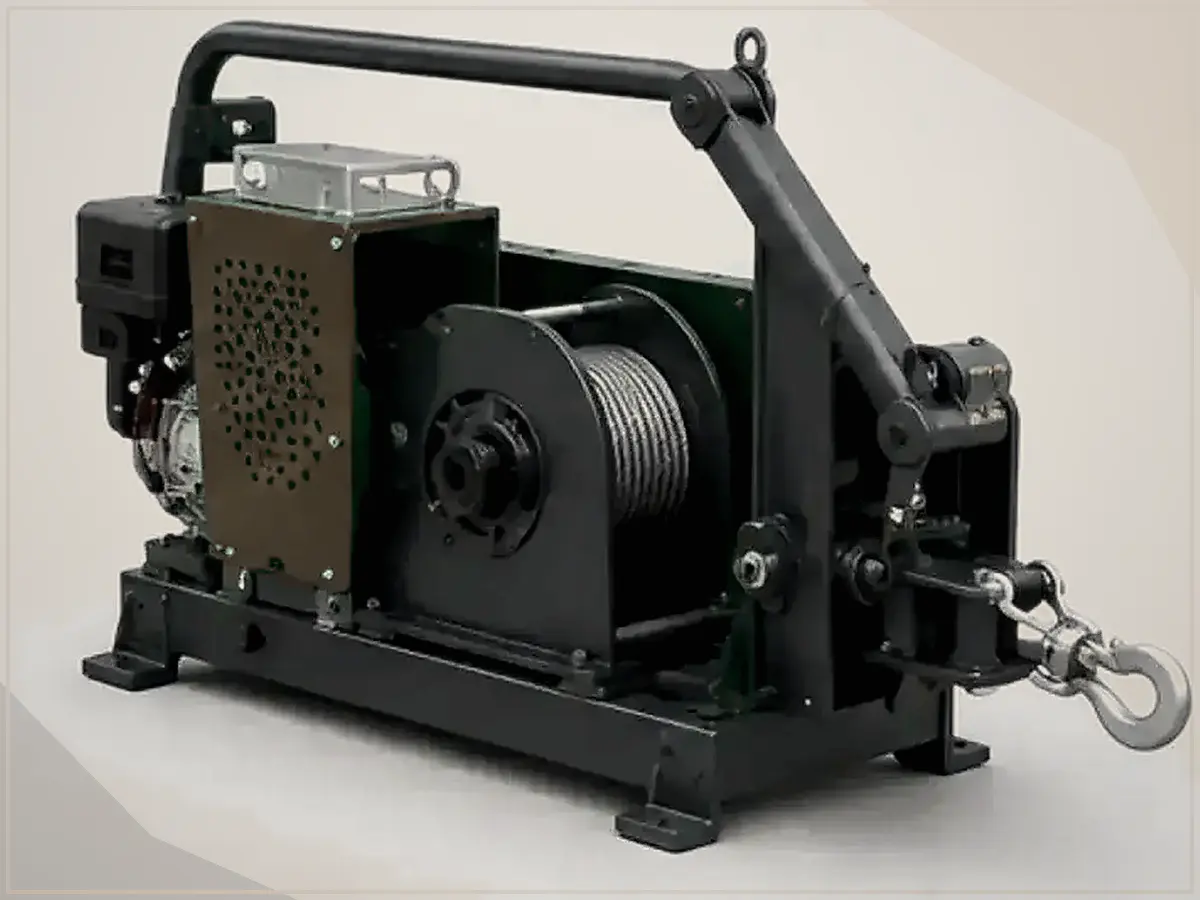 Гидравлическая кабельная лебёдка F260.140 — базовое исполнение — F260.140-A — артикул DPX-WIN-140KN-0053